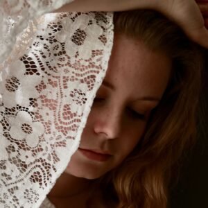 French Embroidered Bridal Lace Fabric
