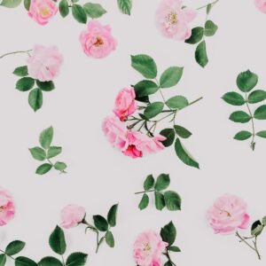 Printed Floral Georgette Crepe Fabric
